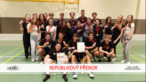 Skvělé umístění na republikovém přeboru ve florbale! 