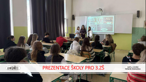 Naši studenti představili obory žákům 9. tříd 3.ZŠ