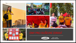 Naši studenti pomáhali s organizací Dnů pro duševní zdraví