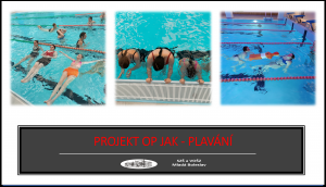 Projekt OP JAK - Plavání