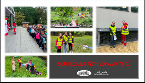 Soutěž mladých zdravotníků v parku Štěpánka