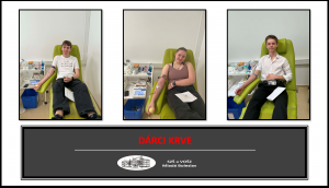 Další studenti se zapojili do dárcovství krve