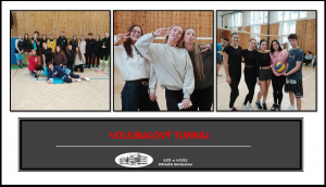 Volejbalový turnaj pod taktovkou školního Parlamentu