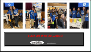 Naši zástupci na Burze středních škol a učilišť
