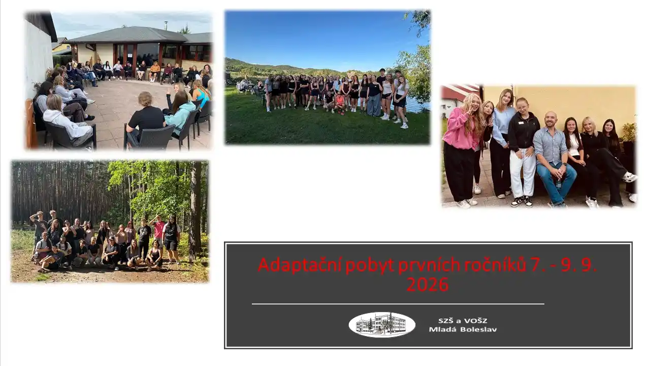 Adaptační pobyt prvních ročníků